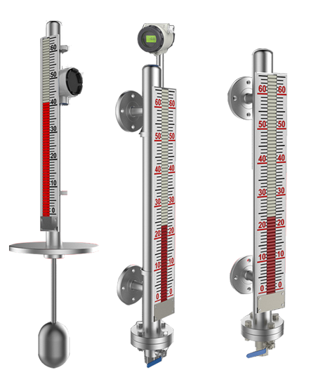 侧装顶装带远传磁翻板液位计